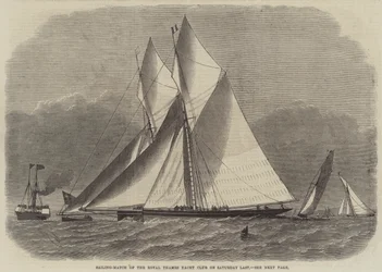 Regata del Royal Thames Yacht Club el sábado pasado